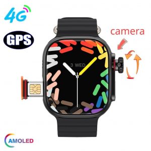 ساعت هوشمند سیم کارت خور NF9S 4G AMOLED