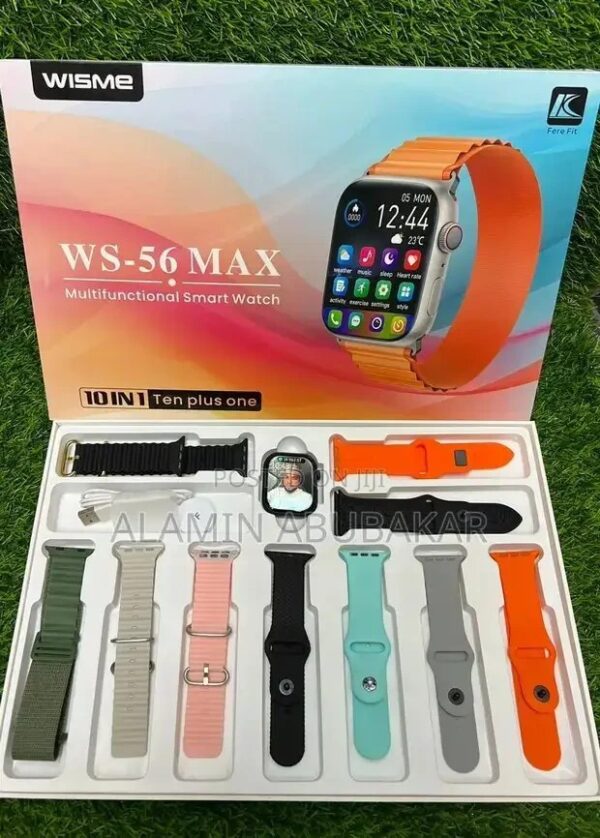 پک هدیه ساعت هوشمند WS56_MAX