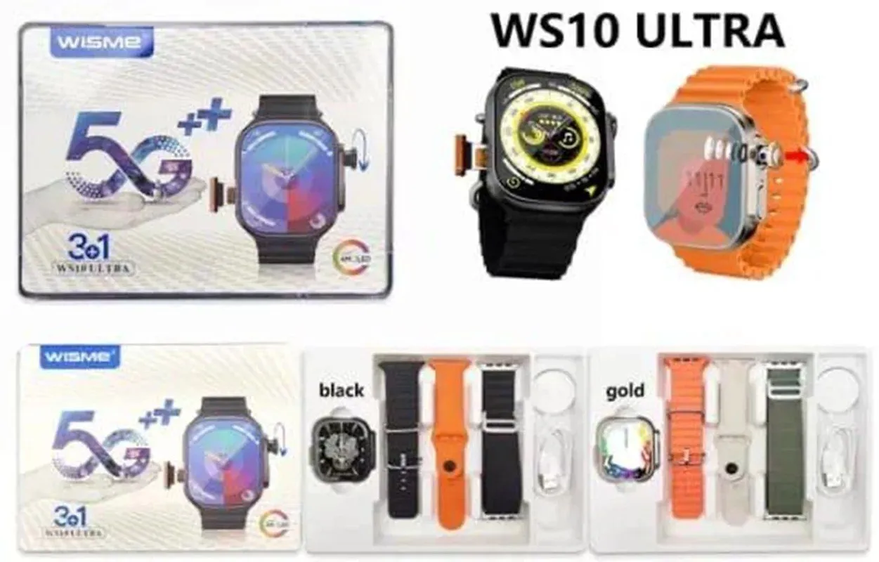 ساعت هوشمند سیم کارت خور ویسمی WS10 ULTRA 5G 4 ساعت هوشمند سیم کارت خور ویسمی WS10 ULTRA 5G