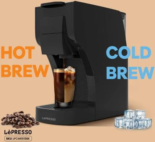 اسپرسوساز لپرسو LEPRESSO TREZZA LPCM6618 4 اسپرسوساز لپرسو LEPRESSO TREZZA LPCM6618