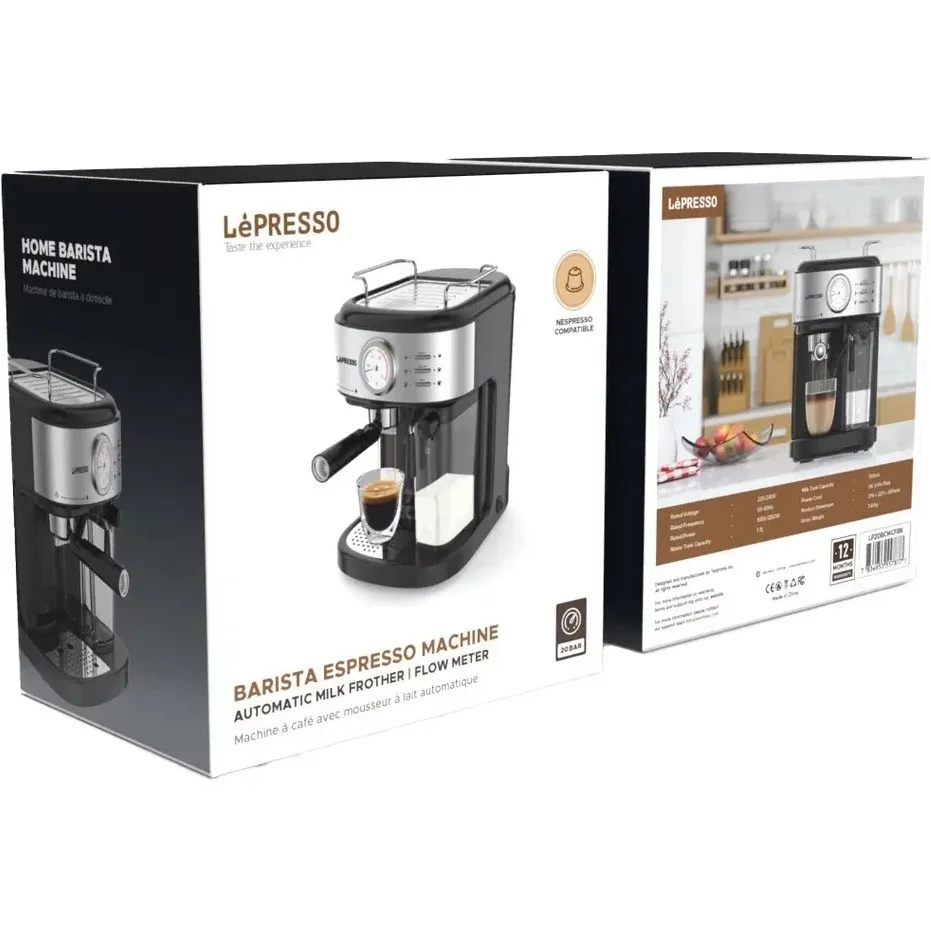 دستگاه قهوه ساز لپرسو LEPRESSO BARISTA LP004 LP20BCMCFBK 1 دستگاه قهوه ساز لپرسو LEPRESSO BARISTA LP004 LP20BCMCFBK