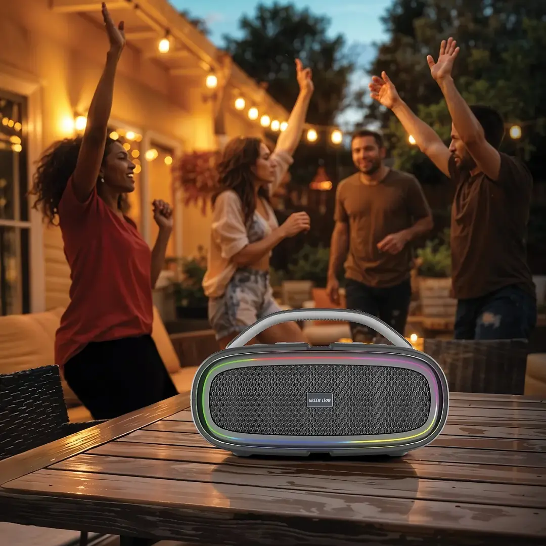 اسپیکر گرین لاین Green Lion Beam Plus Wireless Speaker 5 اسپیکر گرین لاین Green Lion Beam Plus Wireless Speaker
