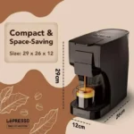 اسپرسوساز لپرسو LEPRESSO TREZZA LPCM6618 13 اسپرسوساز لپرسو LEPRESSO TREZZA LPCM6618