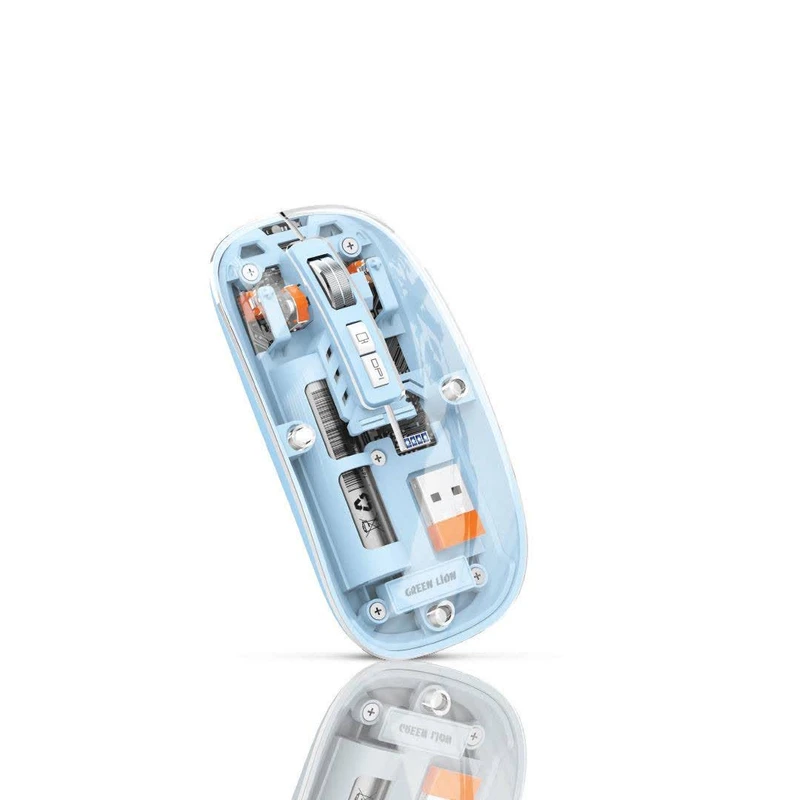 ماوس بی سیم گرین لاین مدل Transparent Mouse 2 5 ماوس بی سیم گرین لاین مدل Transparent Mouse 2