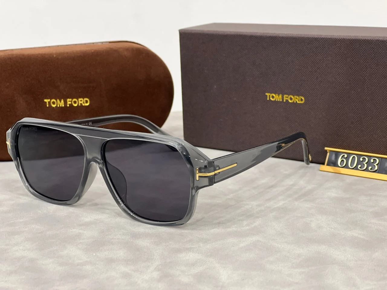 عینک آفتابی مردانه تام فورد Tom Ford کد 6033 7 عینک آفتابی مردانه تام فورد Tom Ford کد 6033