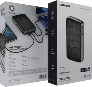 پاور بانک گرین لاین GREEN LION VALMONT 20K