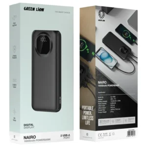 پاور بانک گرین لاین Green Lion Nairo 10K Power Bank