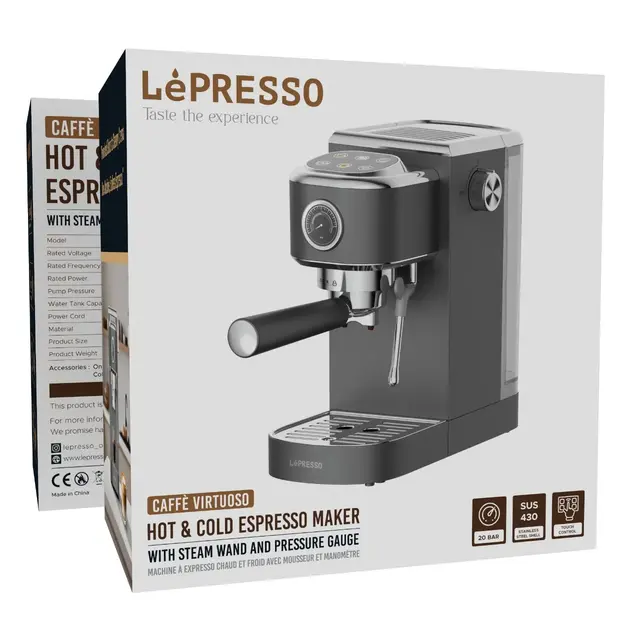 اسپرسوساز لپرسو LEPRESSO CAFFE VIRTUOSO 3 اسپرسوساز لپرسو LEPRESSO CAFFE VIRTUOSO